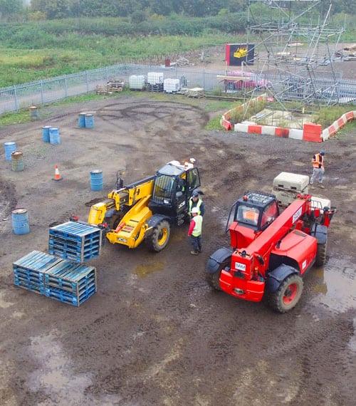 CPCS Telehandler Training in Wokingham