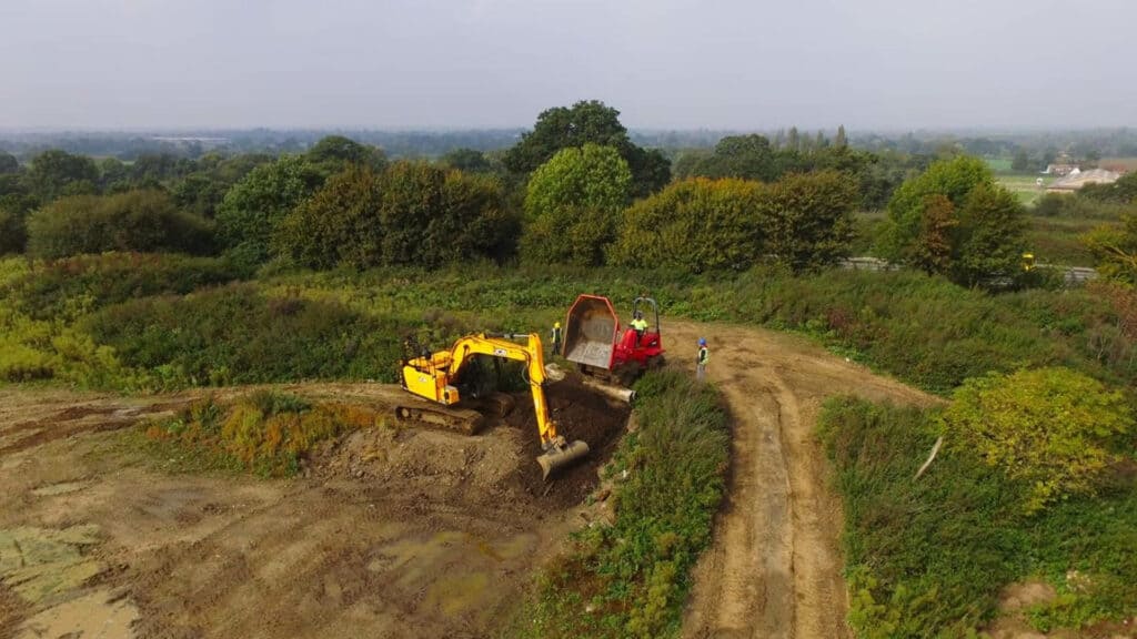 NPORS Forward Tipping Dumper