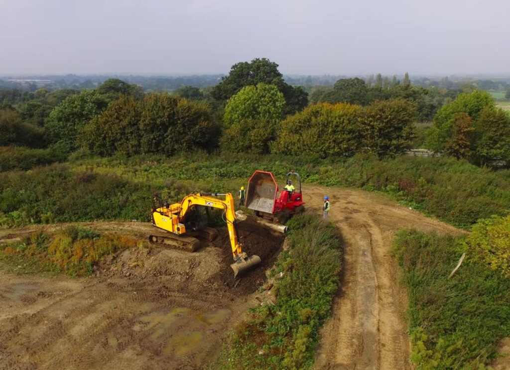 npors forward tipping dumper