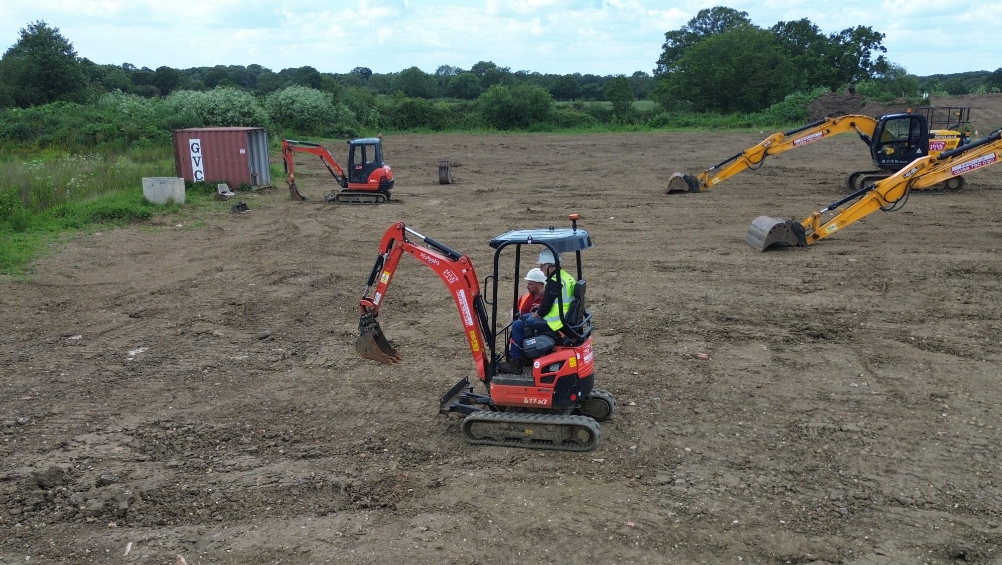 Mini Digger Driving Experience