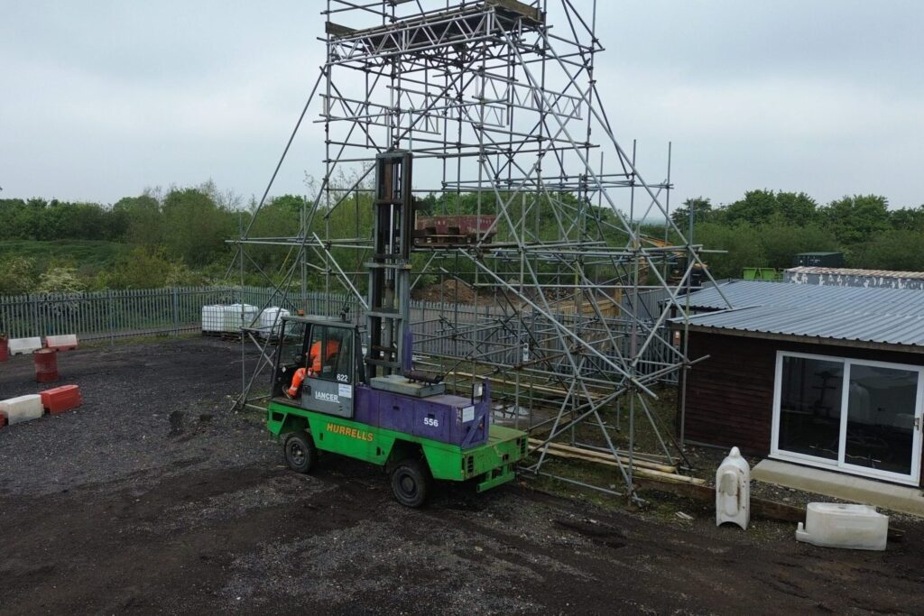 CPCS Sideloader Forklift Training in Wokingham