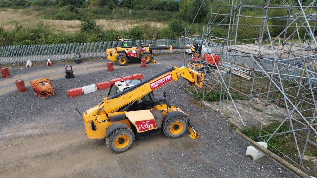 Corporate Away Days: Telehandler